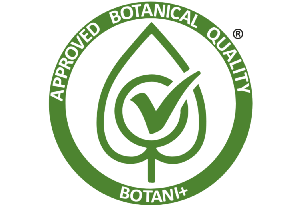 Botani+ approved botanical quality